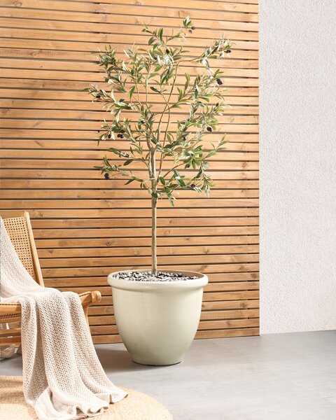 Virágcserép TESALIA 49 cm Világosbézs