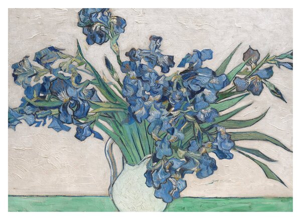 Kép - Vincent van Gogh, Irises, reprodukciók (70x50 cm)