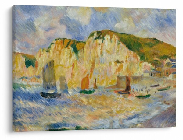 Kép - Auguste Renoir, Sea and Cliffs, reprodukciók (70x50 cm)