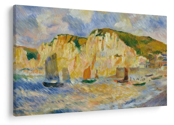 Kép - Auguste Renoir, Sea and Cliffs, reprodukciók (90x60 cm)