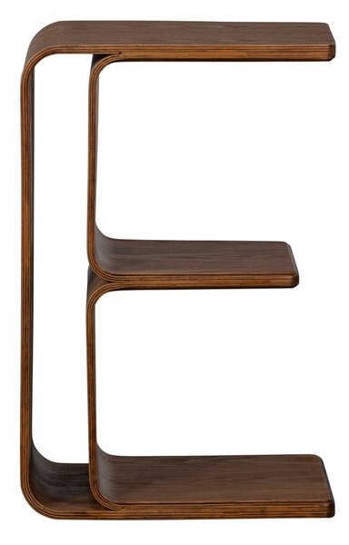 Tárolóasztal diófa dekorral 32x40 cm Frey – WOOOD