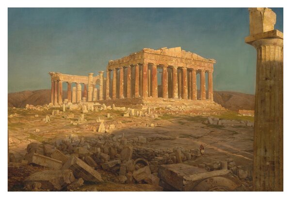 Kép - Frederic Edwin Church, The Parthenon, reprodukciók (90x60 cm)