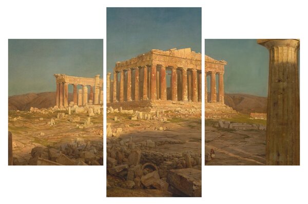 Kép - Frederic Edwin Church, The Parthenon, reprodukciók (90x60 cm)