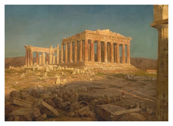 Kép - Frederic Edwin Church, The Parthenon, reprodukciók (70x50 cm)