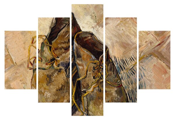 Kép - Vincent van Gogh, Shoes, reprodukciók (150x105 cm)
