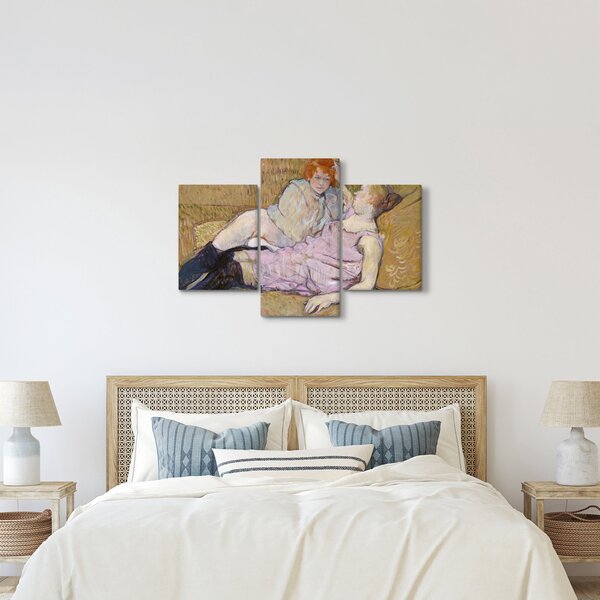 Kép - Henri de Toulouse-Lautrec, The Sofa, reprodukciók (90x60 cm)