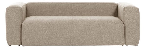 Blok bézs kanapé, 240 cm - Kave Home