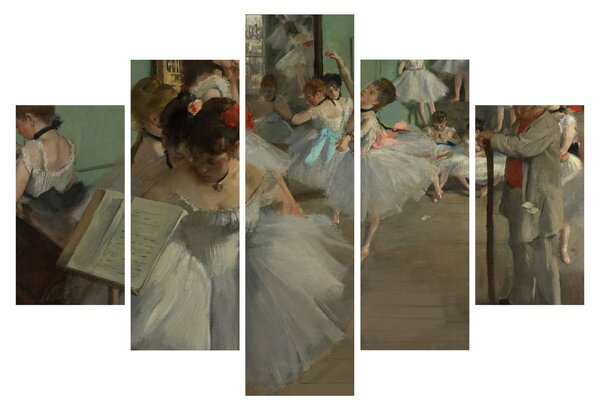 Kép - Edgar Degas, The Dance Class, reprodukciók (150x105 cm)