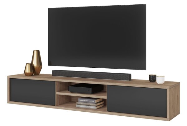 TV asztal Fiora 40 (olajozott tölgy + antracit)