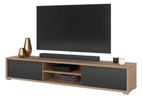 TV asztal Fiora 40 (olajozott tölgy + antracit)