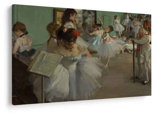 Kép - Edgar Degas, The Dance Class, reprodukciók (90x60 cm)