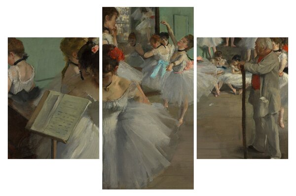 Kép - Edgar Degas, The Dance Class, reprodukciók (90x60 cm)