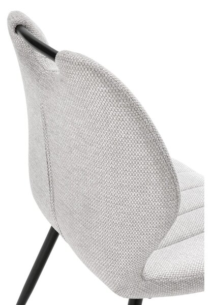 Bézs kárpitozott bárszék szett 2 db-os (ülésmagasság 65 cm) Muli – Marckeric