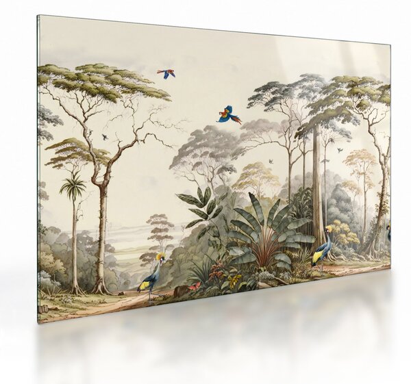 Üveg kép - Amazonas esőerdő (70x50 cm)