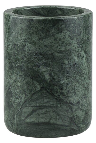 Sötétzöld márvány fogkefetartó pohár Marble – Mette Ditmer Denmark