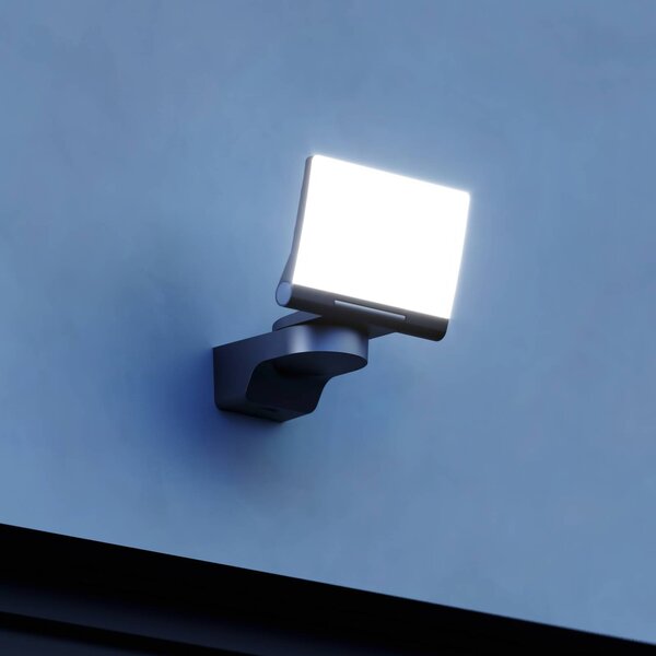 STEINEL XLED Home 2 kültéri reflektor grafit, Fekete, Műanyag