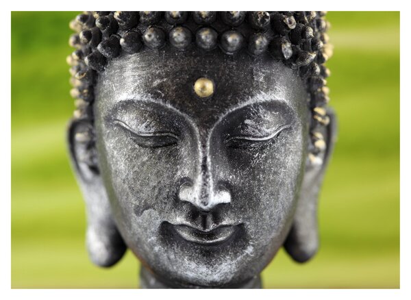 Üveg kép - Buddha szobor II. (70x50 cm)