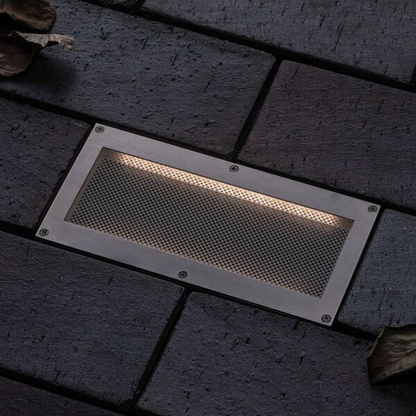 Paulmann LED szolár földbe világítás Aron 20x10cm