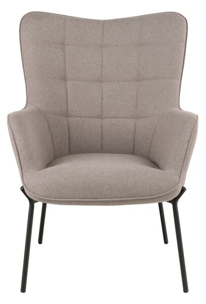 Világosszürke füles fotel Glasgow – House Nordic