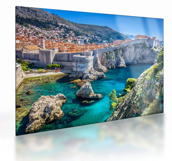 Üveg kép - Dubrovnik (70x50 cm)