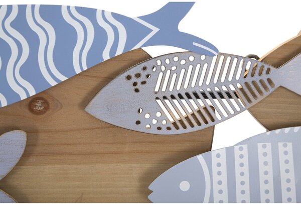 Fém fali dekoráció 91x33,5 cm Fish – Mauro Ferretti