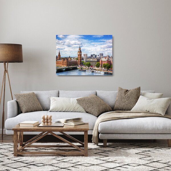 Üveg kép - Big Ben (70x50 cm)