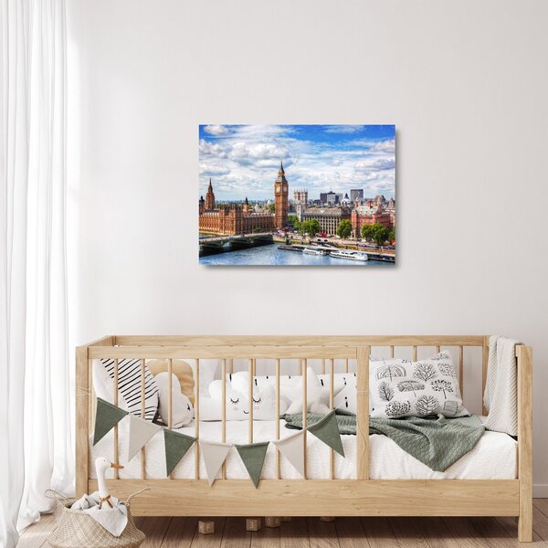 Üveg kép - Big Ben (70x50 cm)