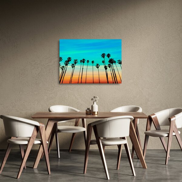 Üveg kép - Kalifornia (70x50 cm)