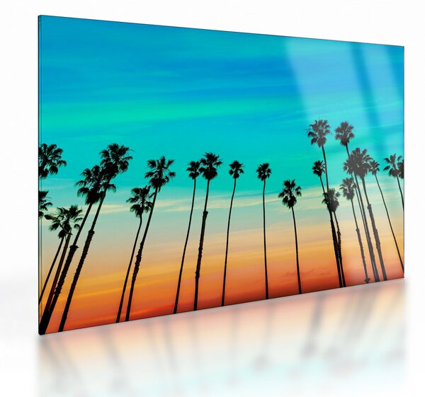 Üveg kép - Kalifornia (70x50 cm)
