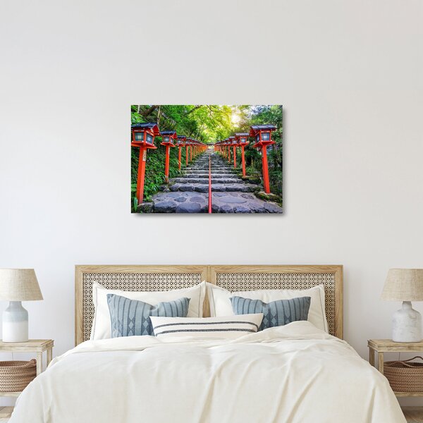 Üveg kép - Kifune szentély (70x50 cm)