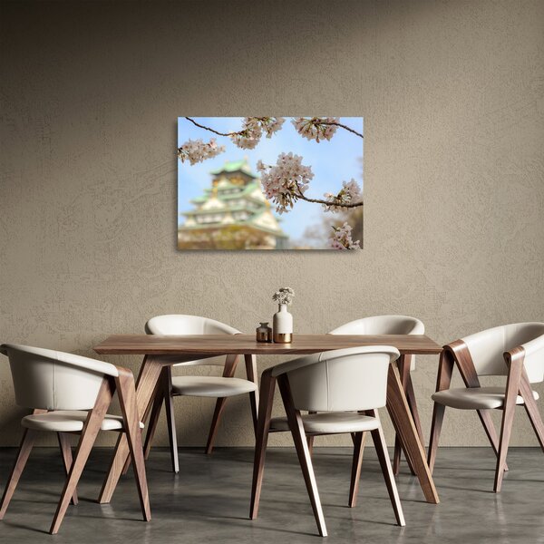 Üveg kép - Sakura (70x50 cm)