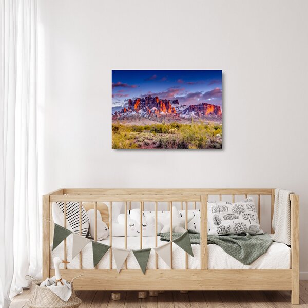 Üveg kép - Hegyek Arizonában (70x50 cm)