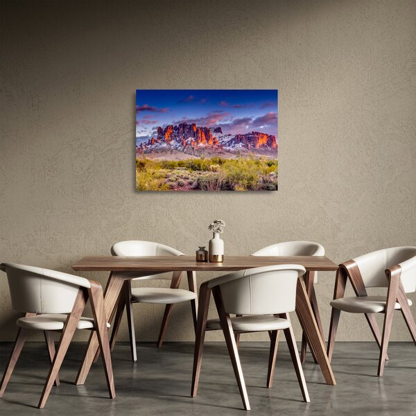 Üveg kép - Hegyek Arizonában (70x50 cm)