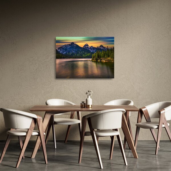 Üveg kép - Grand Teton Nemzeti Park (70x50 cm)