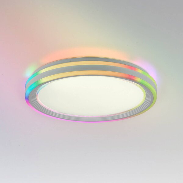 LED mennyezeti lámpa Gömb, CCT, RGB, Ø 48cm