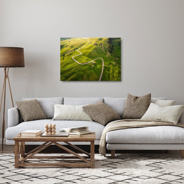 Üveg kép - Plateau Meadow (70x50 cm)