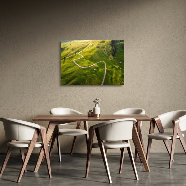 Üveg kép - Plateau Meadow (70x50 cm)