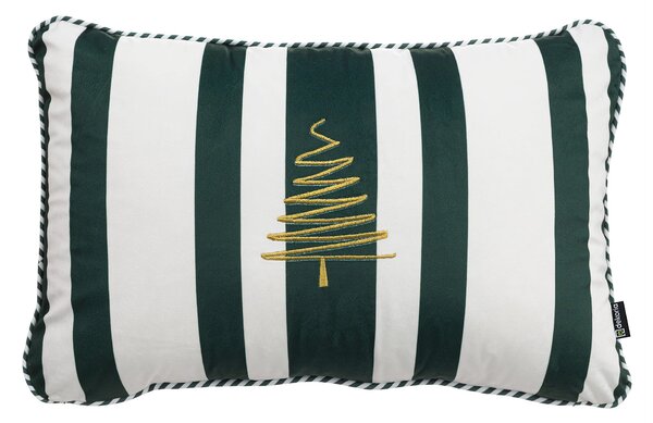Green & White Noel párnahuzat 60x40 cm