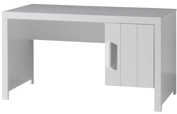 Fehér lakkozott íróasztal Vipack Erik 137 x 70 cm