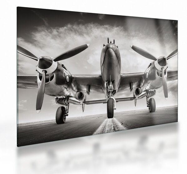 Üveg kép - Warbird (70x50 cm)