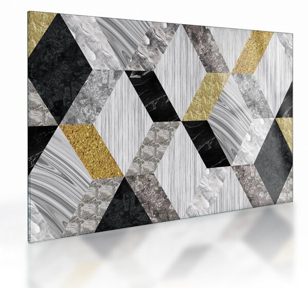 Üveg kép - Texturált dekoráció (70x50 cm)