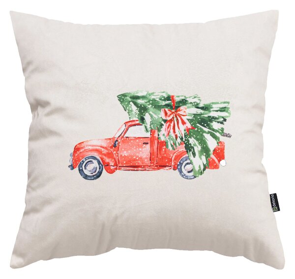 Christmas Car párnahuzat 43x43 cm