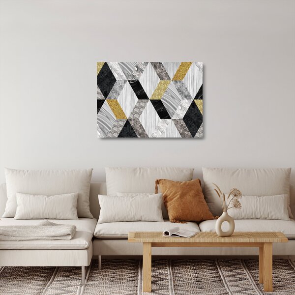 Üveg kép - Texturált dekoráció (70x50 cm)