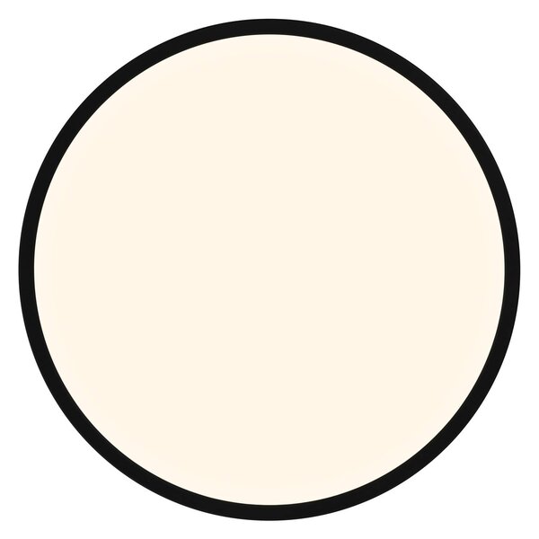 Nordlux LED-es mennyezeti lámpa Oja Smart, fekete, Ø 60 cm, dimmelhető, Fekete, Konyha, Műanyag