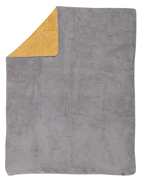 Cosy Home takaró 150x200cm Mustár&Szürke