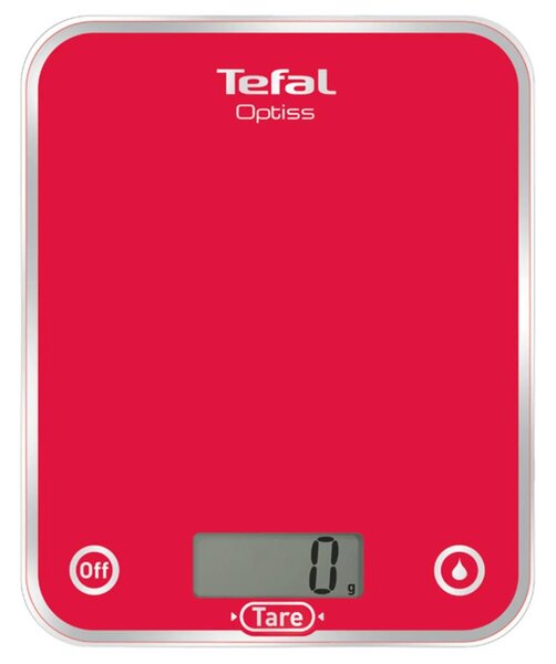 Tefal Tefal - Konyhai mérleg RASPBERRY 2xAAA piros GS0095