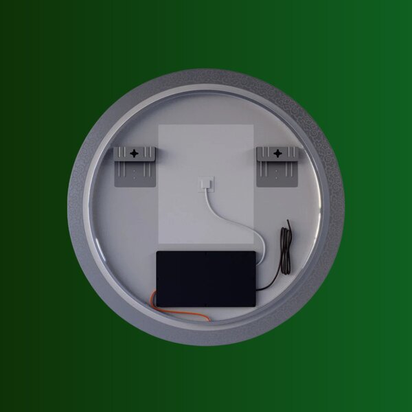 Ø70cm kerek Led tükör | Páramentesítő - Fényerő + színhőfok állítás