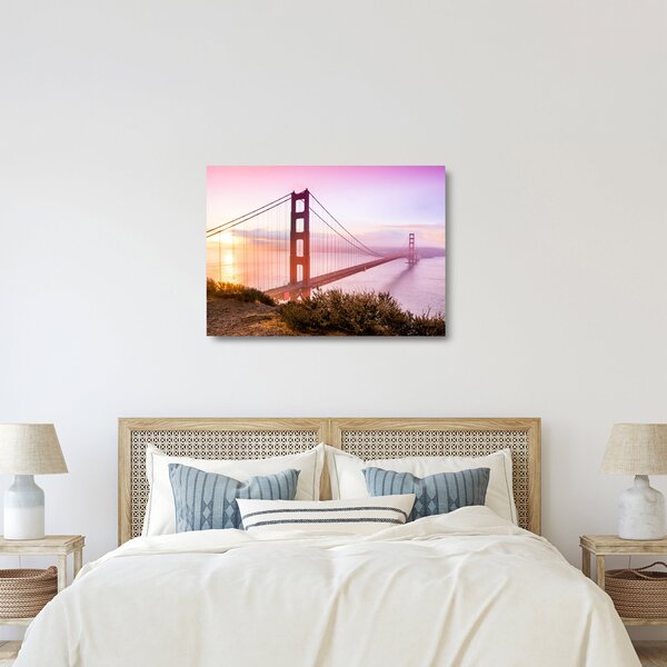 Üveg kép - San Francisco (70x50 cm)