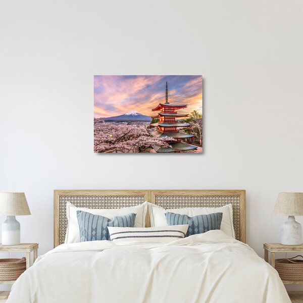 Üveg kép - Fuji (70x50 cm)