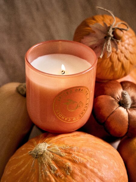 Sinsay - Illatos gyertya Spiced Orange - rézvörös